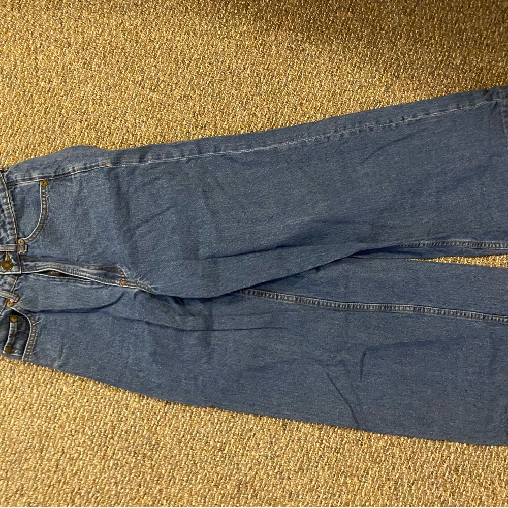 Lazy Oaf Wide Leg Rainbow Pocket Jeans - Picture 5 of 6